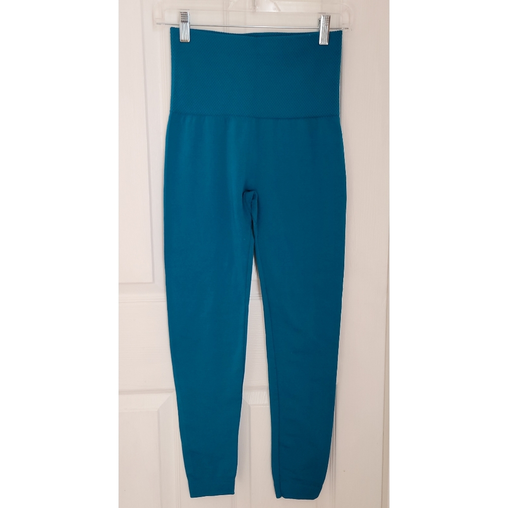 Fleece-line Boutique Blue Leggings One Size